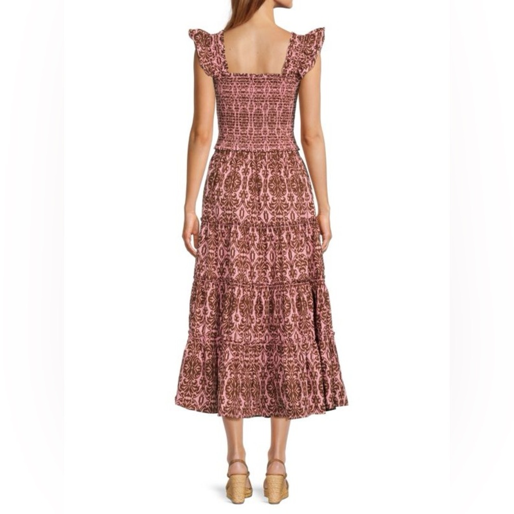 TUCKERNUCK O.P.T Calypso Print Crop Top & Midi Skirt Set NWTs - Picture 2 of 3